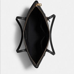 COACH ZIP TOP TOTE BAG